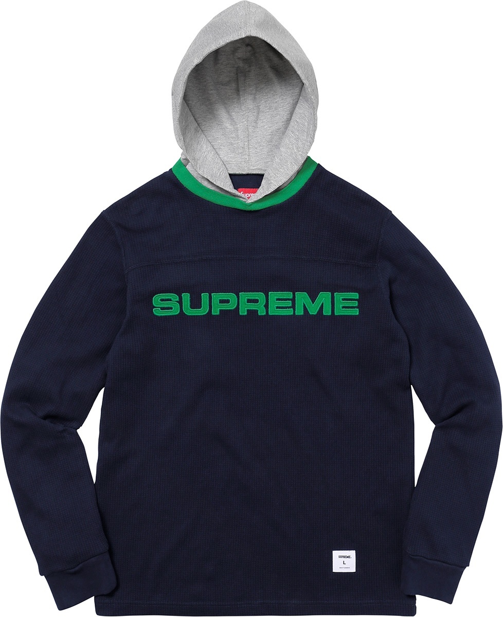 Hooded Waffle Ringer view 2